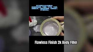 Υψηλής ποιότητας 2k Polyester filler σώματος Γκρι